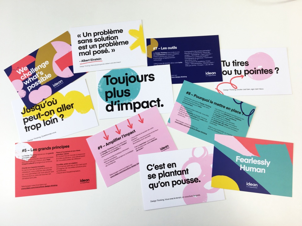 Design Thinking les cartes